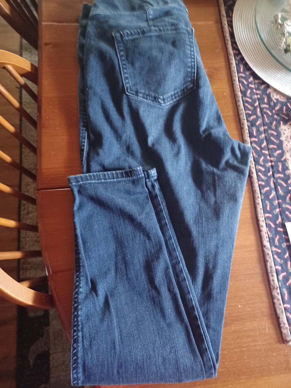 Lane Bryant Dark Blue Straight Leg Jeans